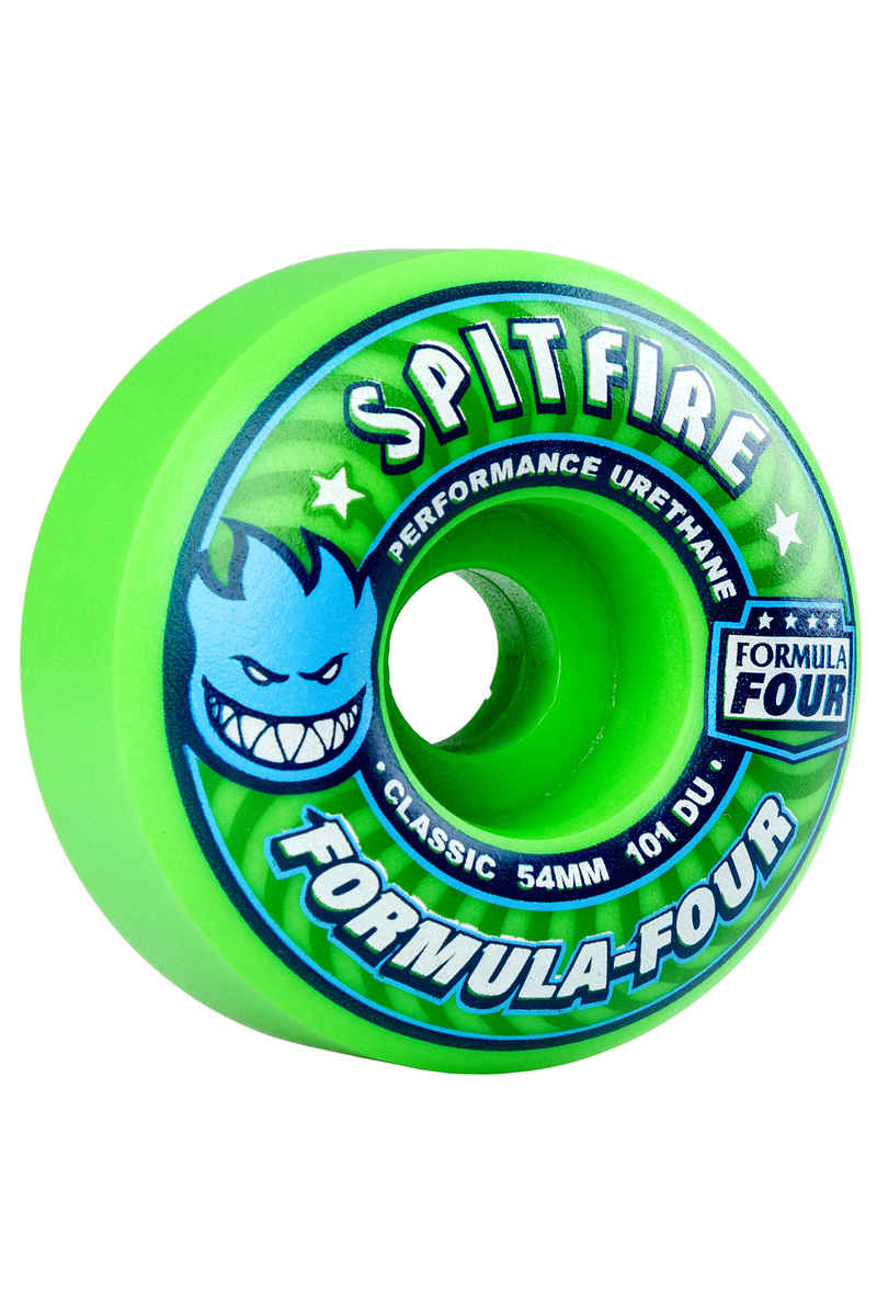 Spitfire Formula Four Gang Green Classic Wiel (green) 54mm 101A 4 Pack