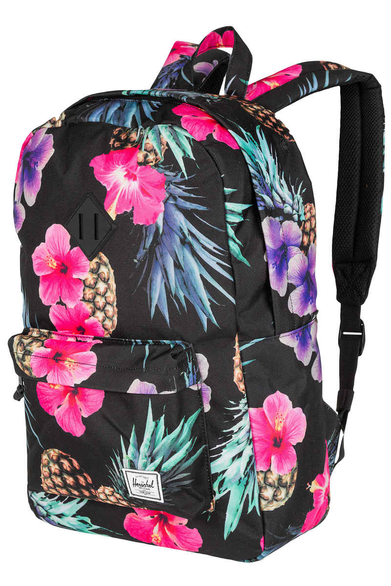 Herschel Heritage Mochila 21,5L (black pineapple black rubber)