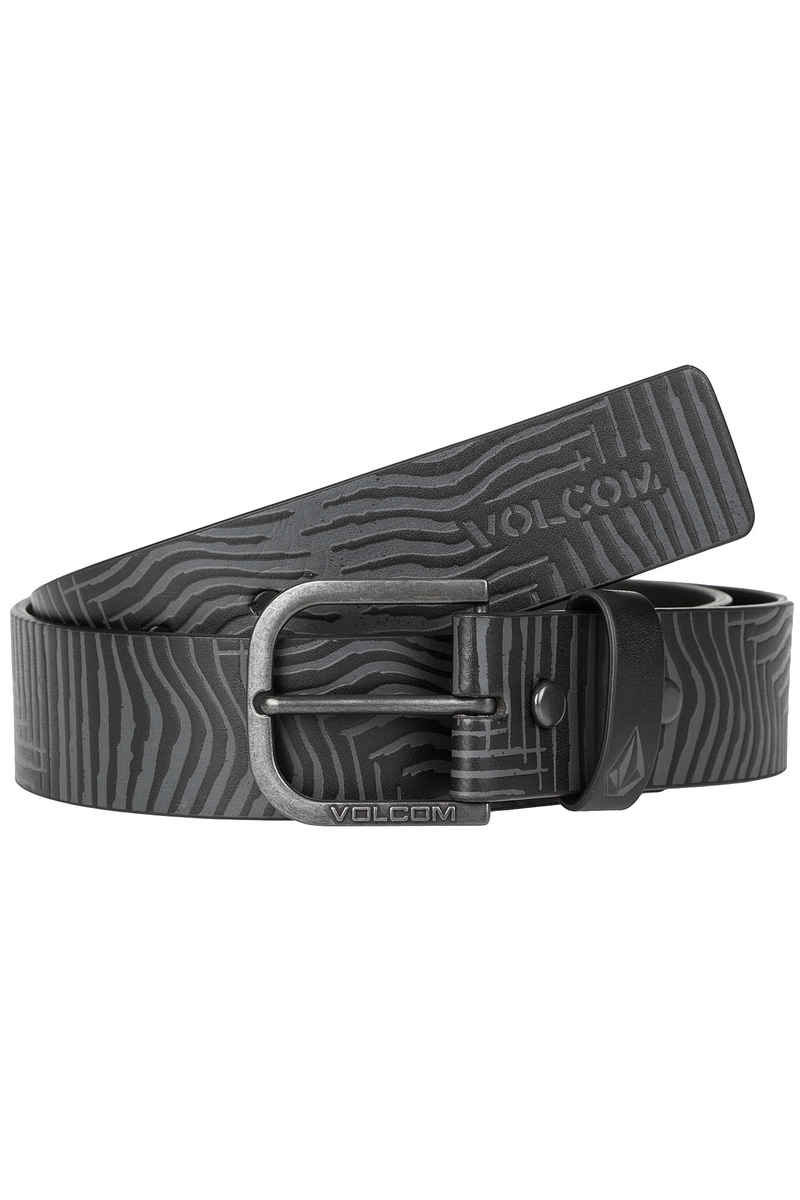 Volcom Empty PU Cinturón (black grey)