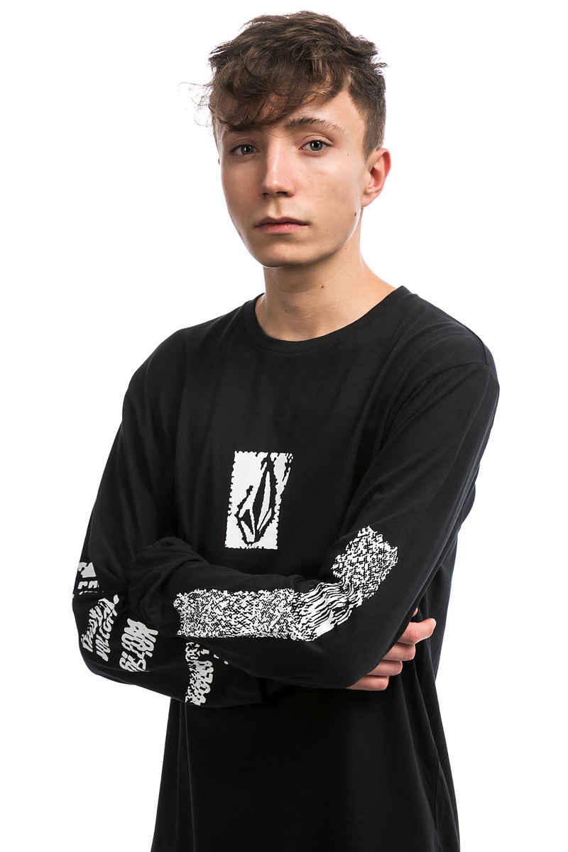 Volcom Pixel Stone Camiseta de manga larga (black)