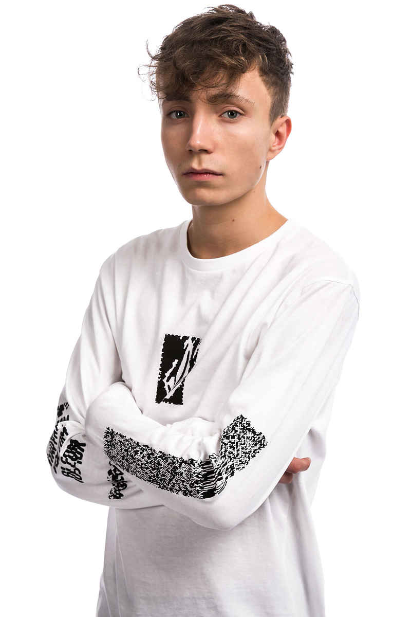 Volcom Pixel Stone Camiseta de manga larga (white)