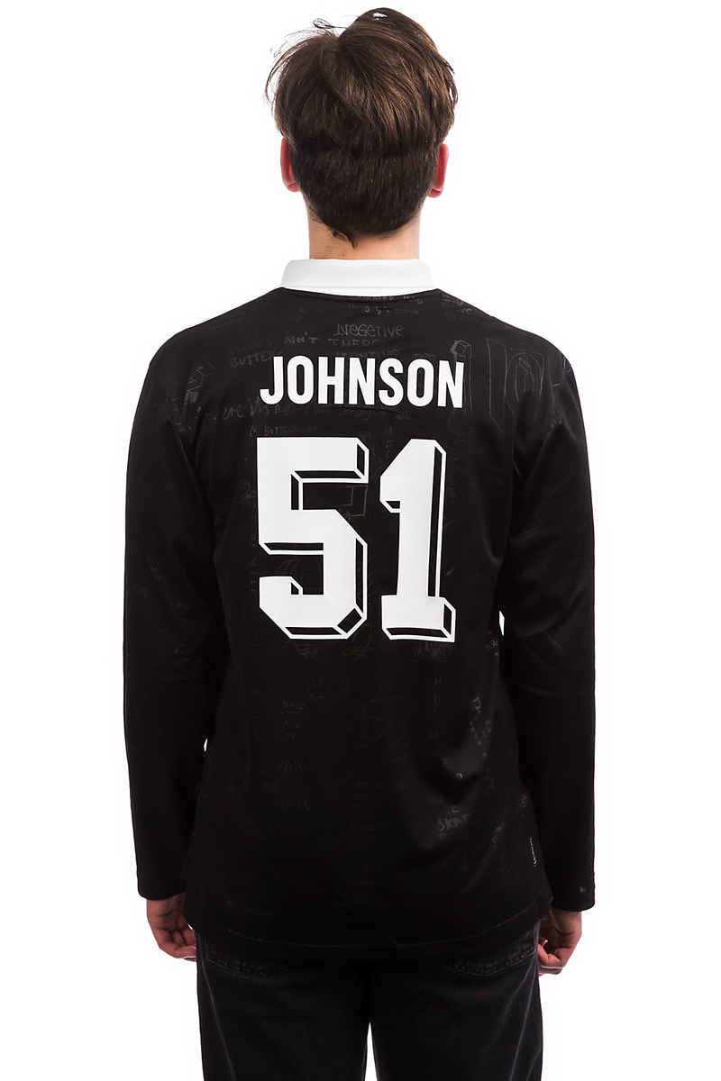 adidas Skateboarding Johnson Jersey Camiseta de manga larga (black)