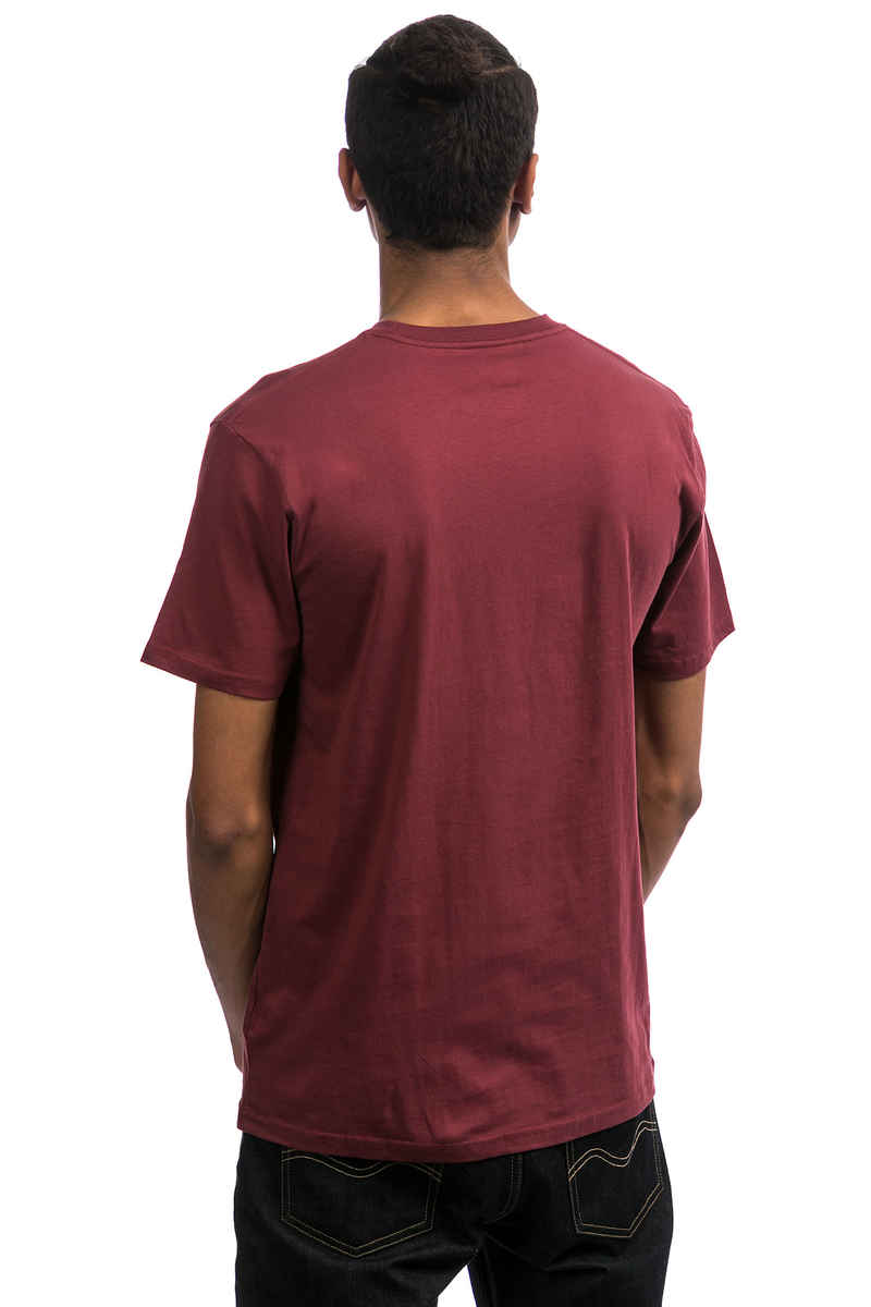 Volcom Rip Stone T-Shirt (crimson)