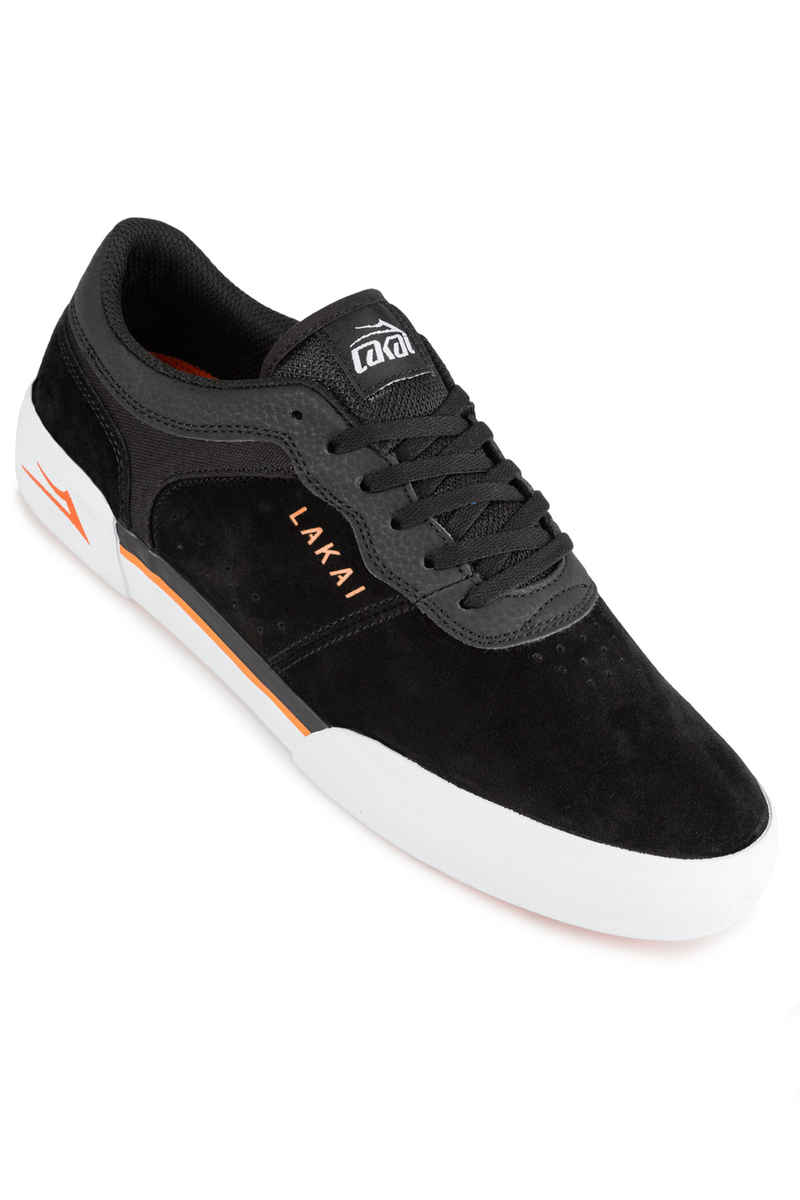 Lakai Staple Suede Chaussure (black orange)