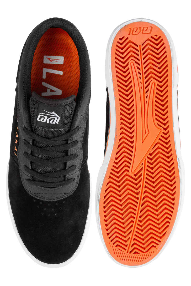 Lakai Staple Suede Chaussure (black orange)