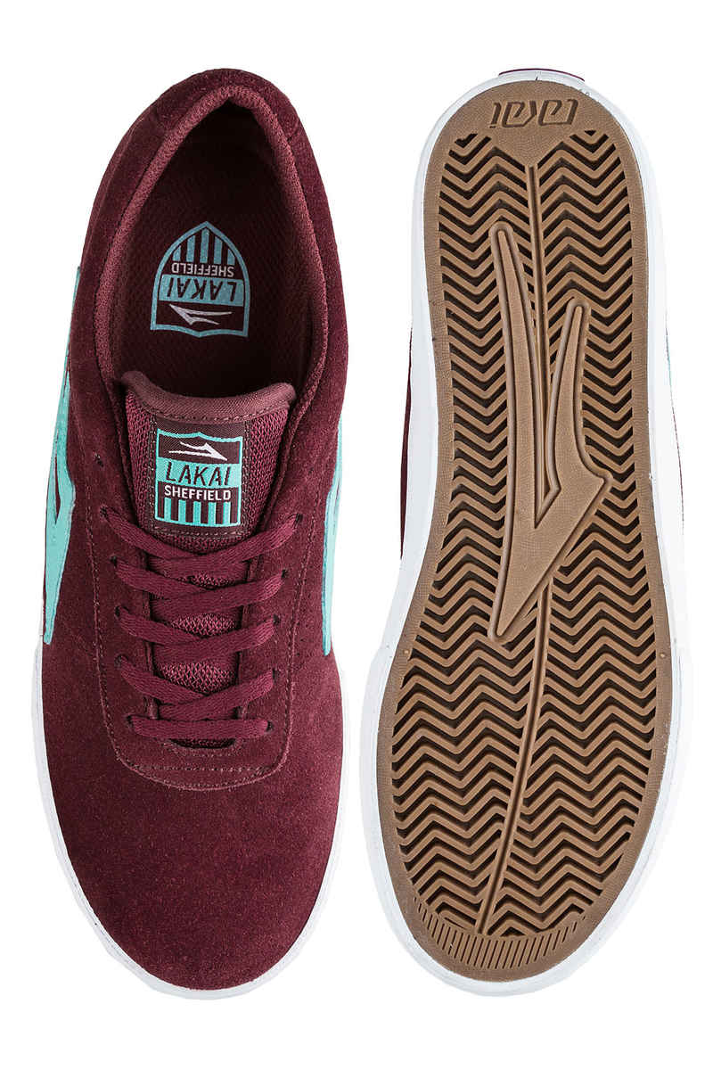 Lakai Sheffield Suede Chaussure (burgundy)
