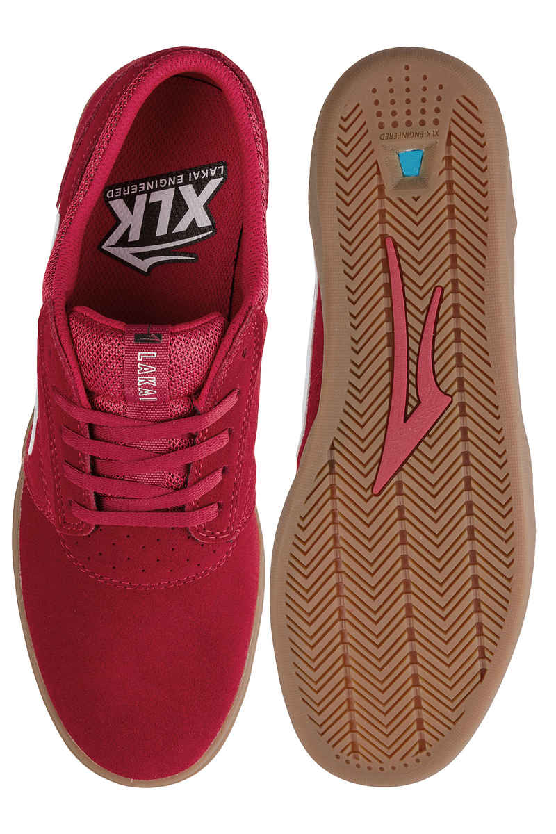 Lakai Griffin XLK Suede Schuh (red gum)