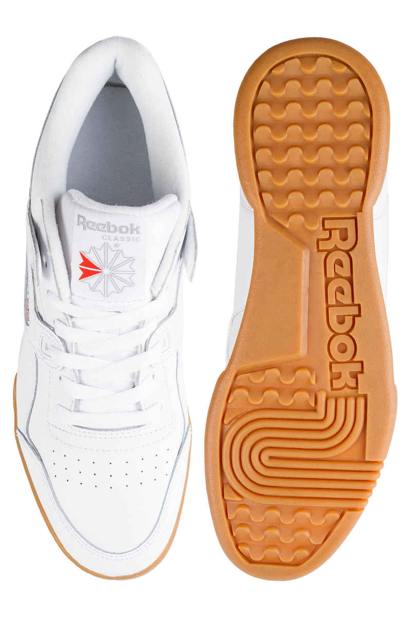Reebok Workout Plus Schoen (white carbon classic red)