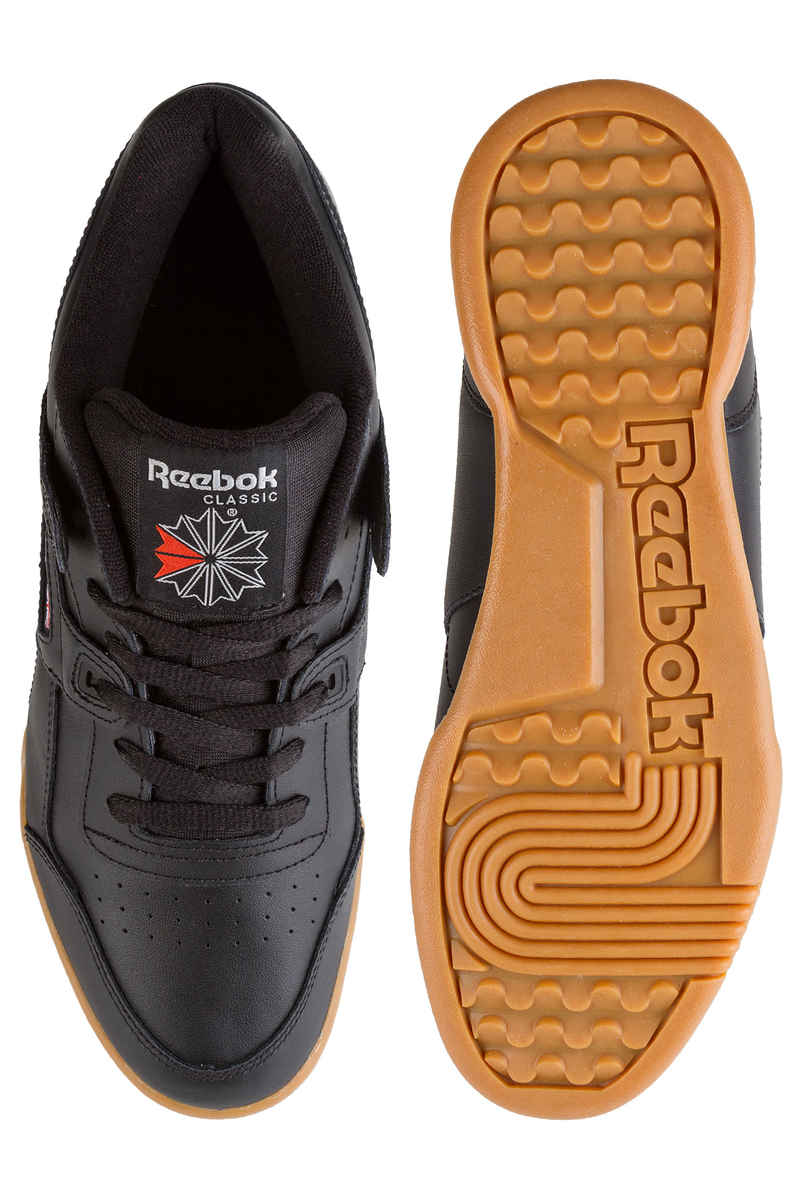 Reebok Workout Plus Schoen (black carbon classic red)
