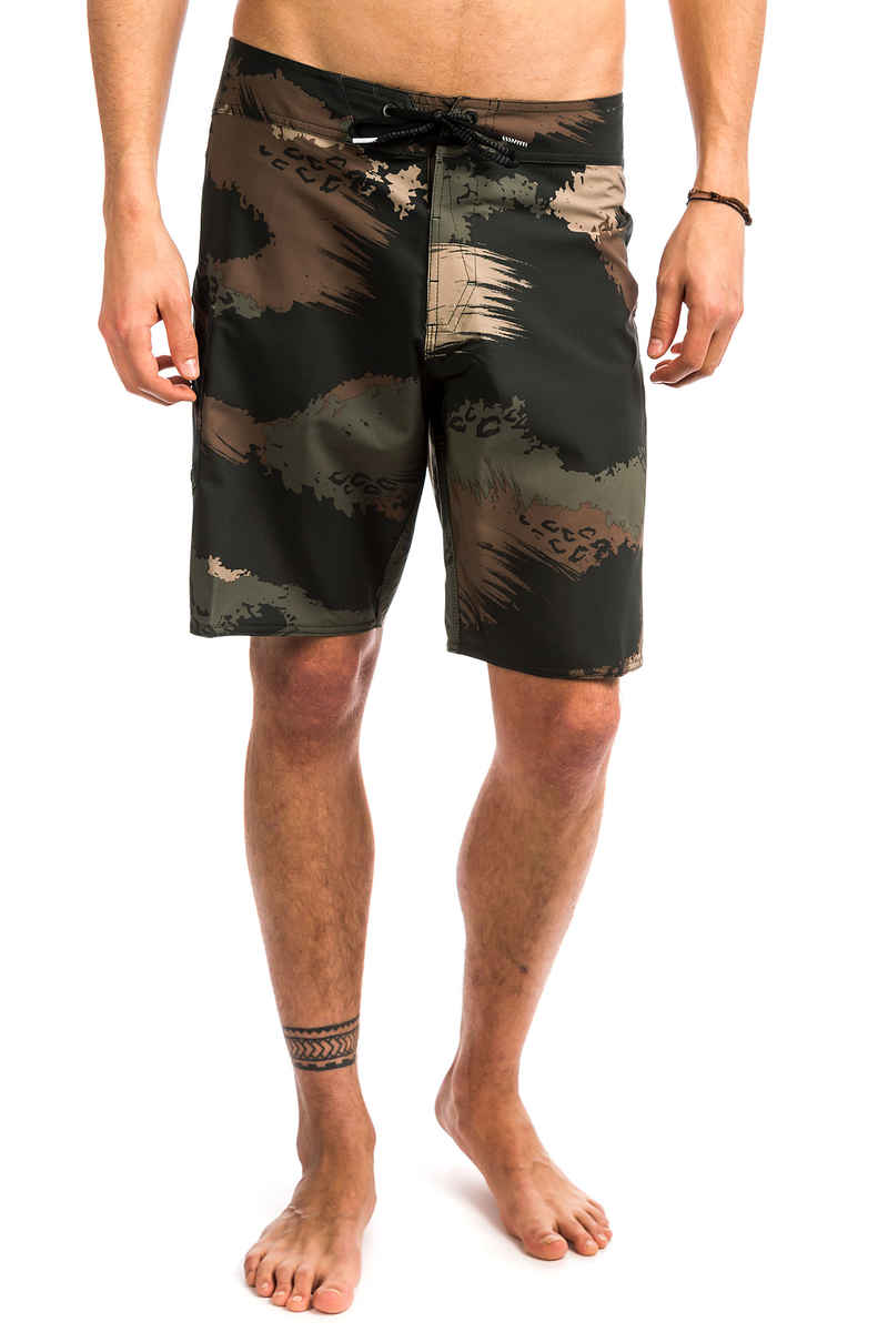 Volcom Lido Solid Mod 20 Boardshorts (military)