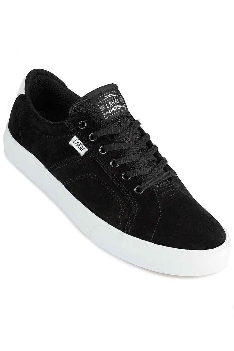 Lakai Flaco Suede Schuh (black white)