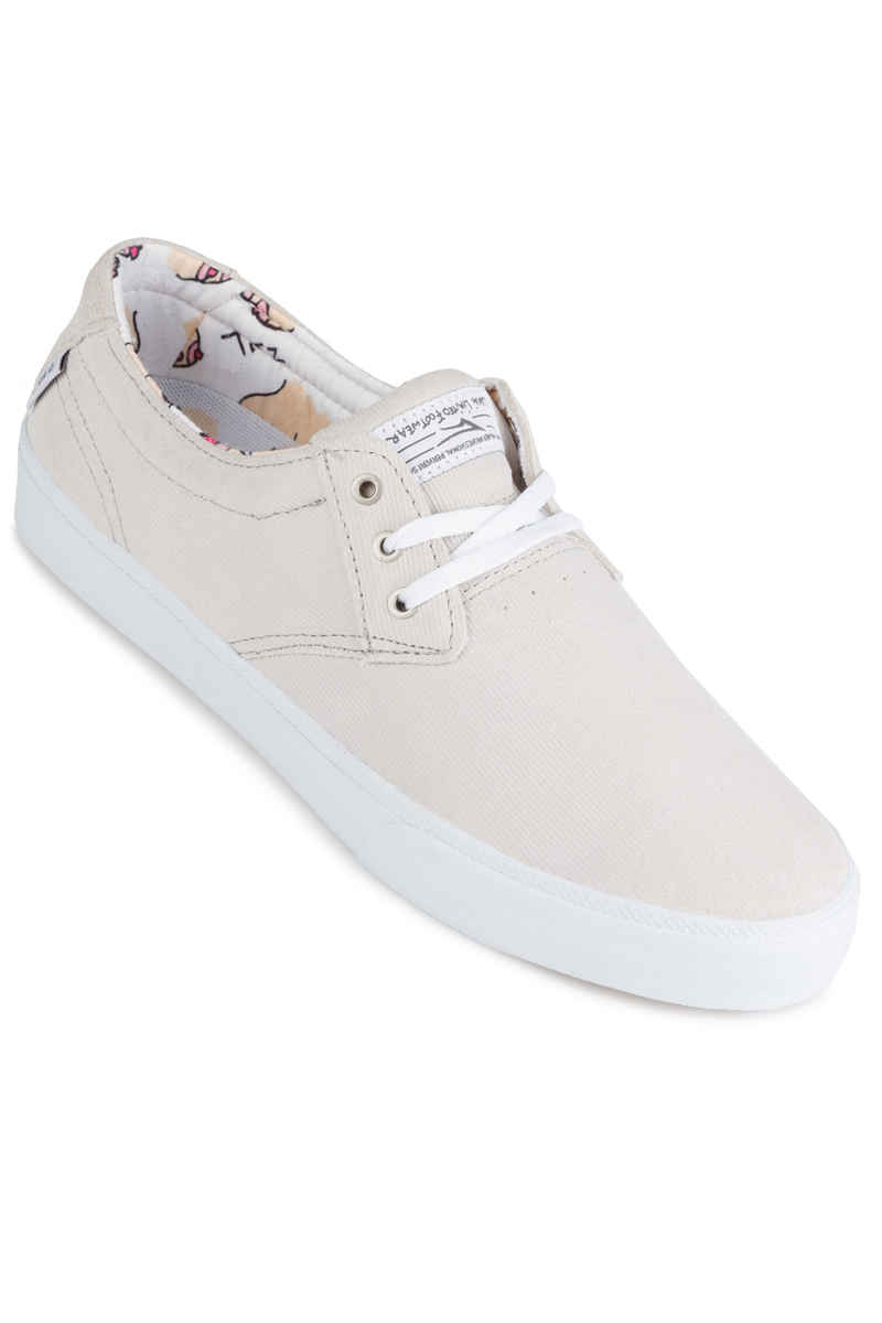 Lakai x Porous Daly Suede Schoen (white)