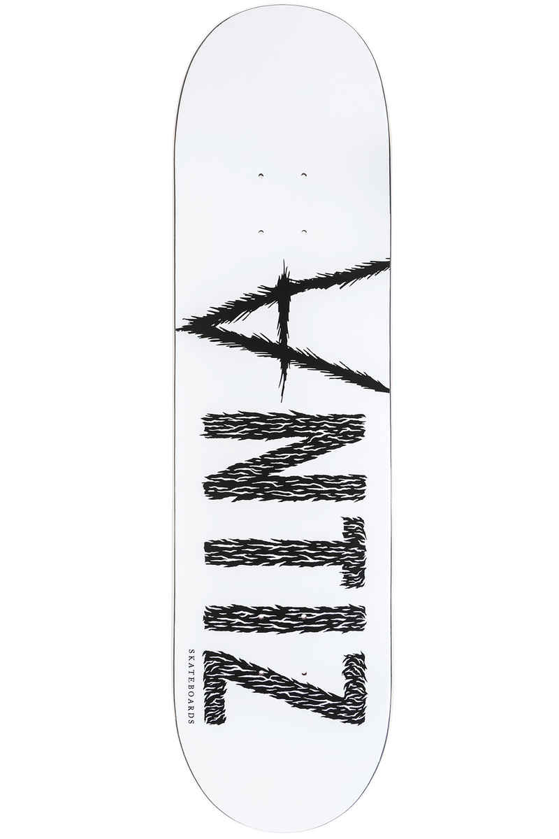 Antiz Skateboards Script 8.375" Deck (white)