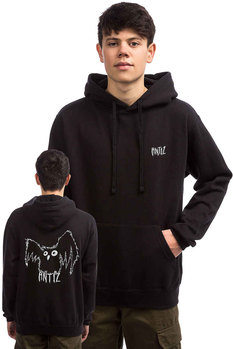 Antiz Skateboards Hiboo sweat à capuche (black)