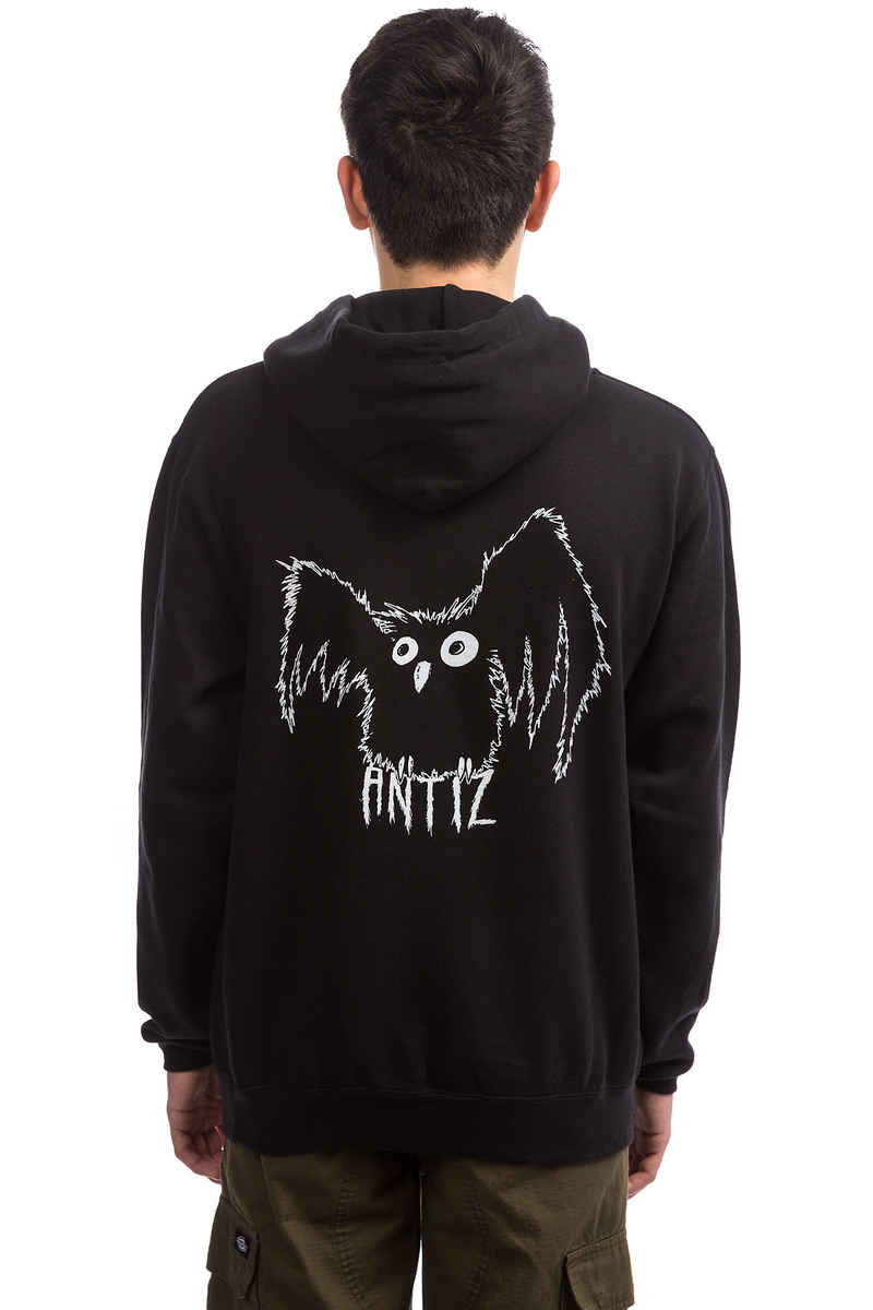 Antiz Skateboards Hiboo sweat à capuche (black)