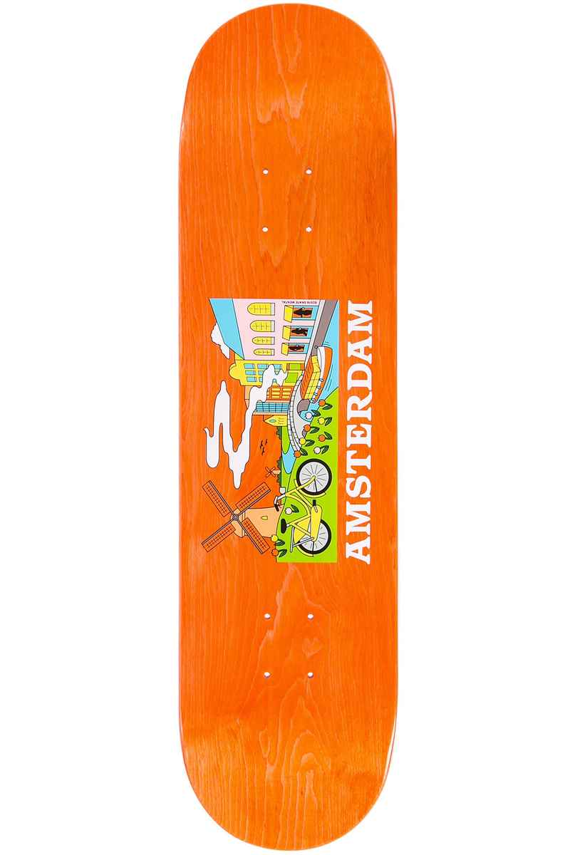 Skate Mental Amsterdam Tourist 8.25" Deck (orange)