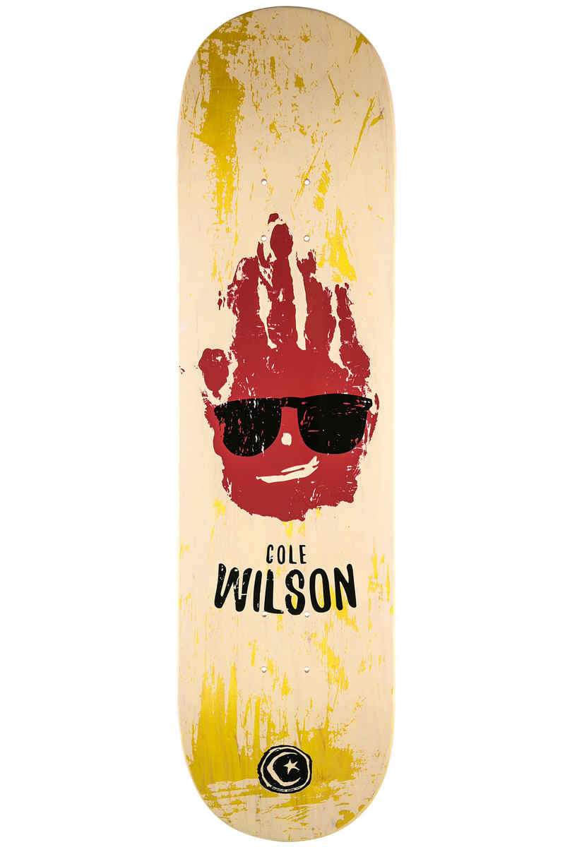 Foundation Wilson 8.375" Deck (white red)