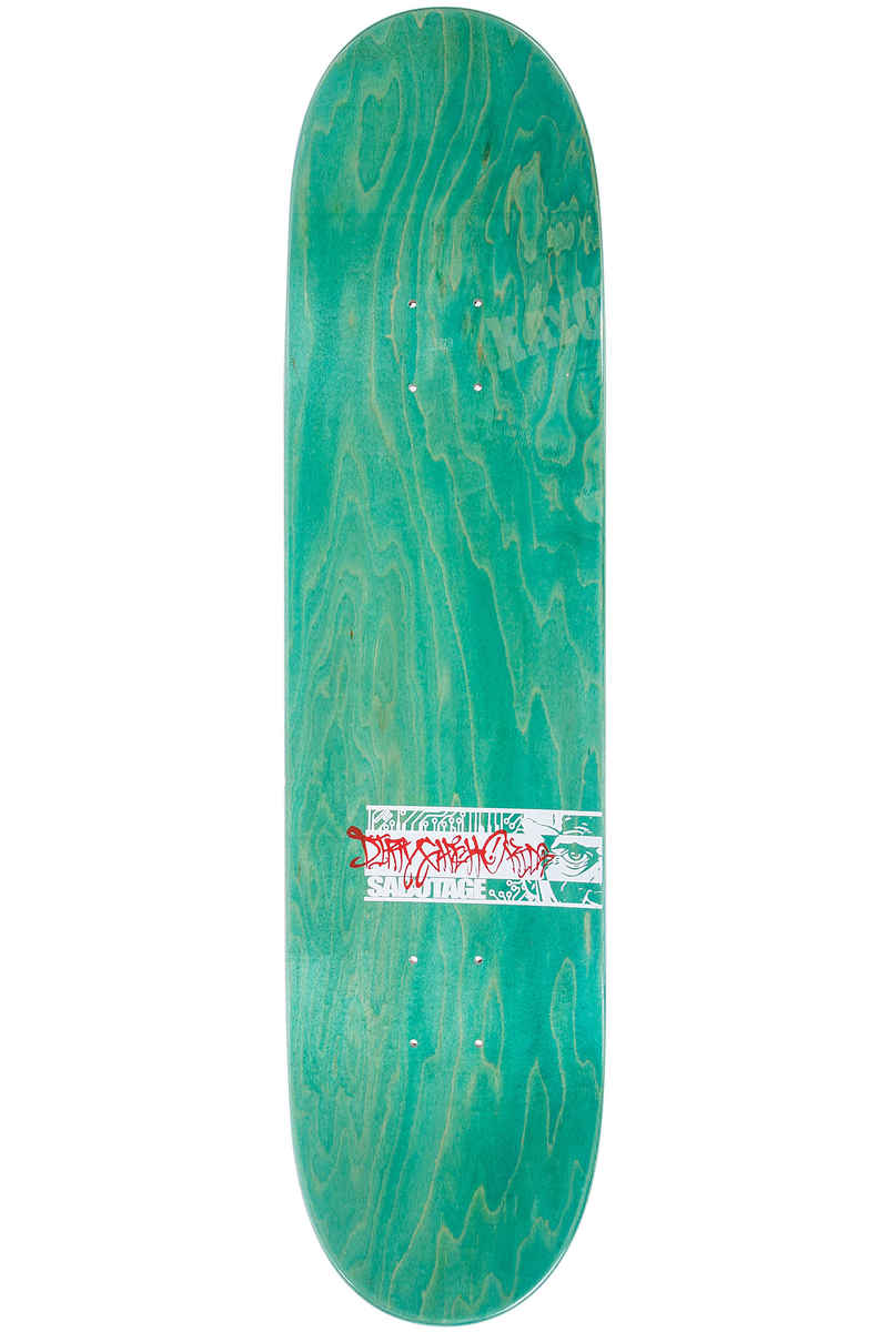 DGK Skateboards x Sabotage R.I.P. 8.06" Deck (red)