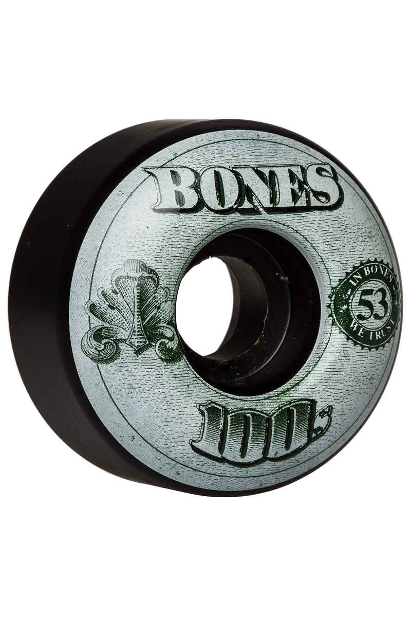 Bones 100's-OG #16 Wheels (black) 53mm 100A 4 Pack