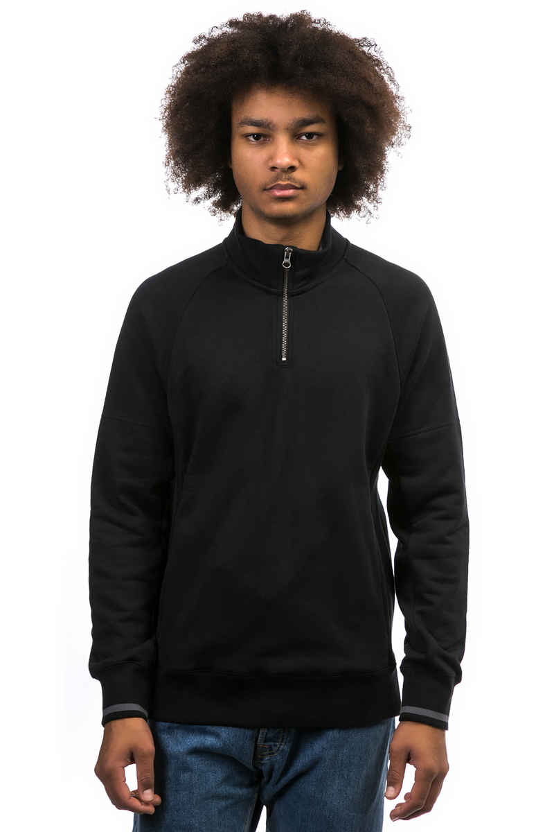Nike SB Everett Mock Sweatshirt (black dark grey)
