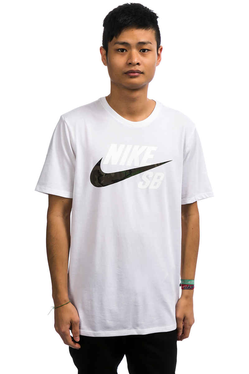 Nike SB Dry DFC Camo T-Shirt (white)