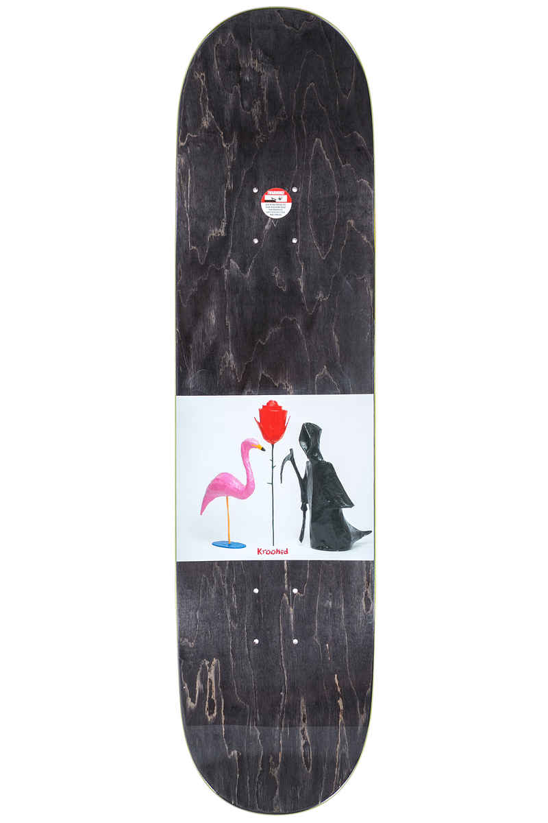Krooked Anderson Stachue 8.25" Deck (white)