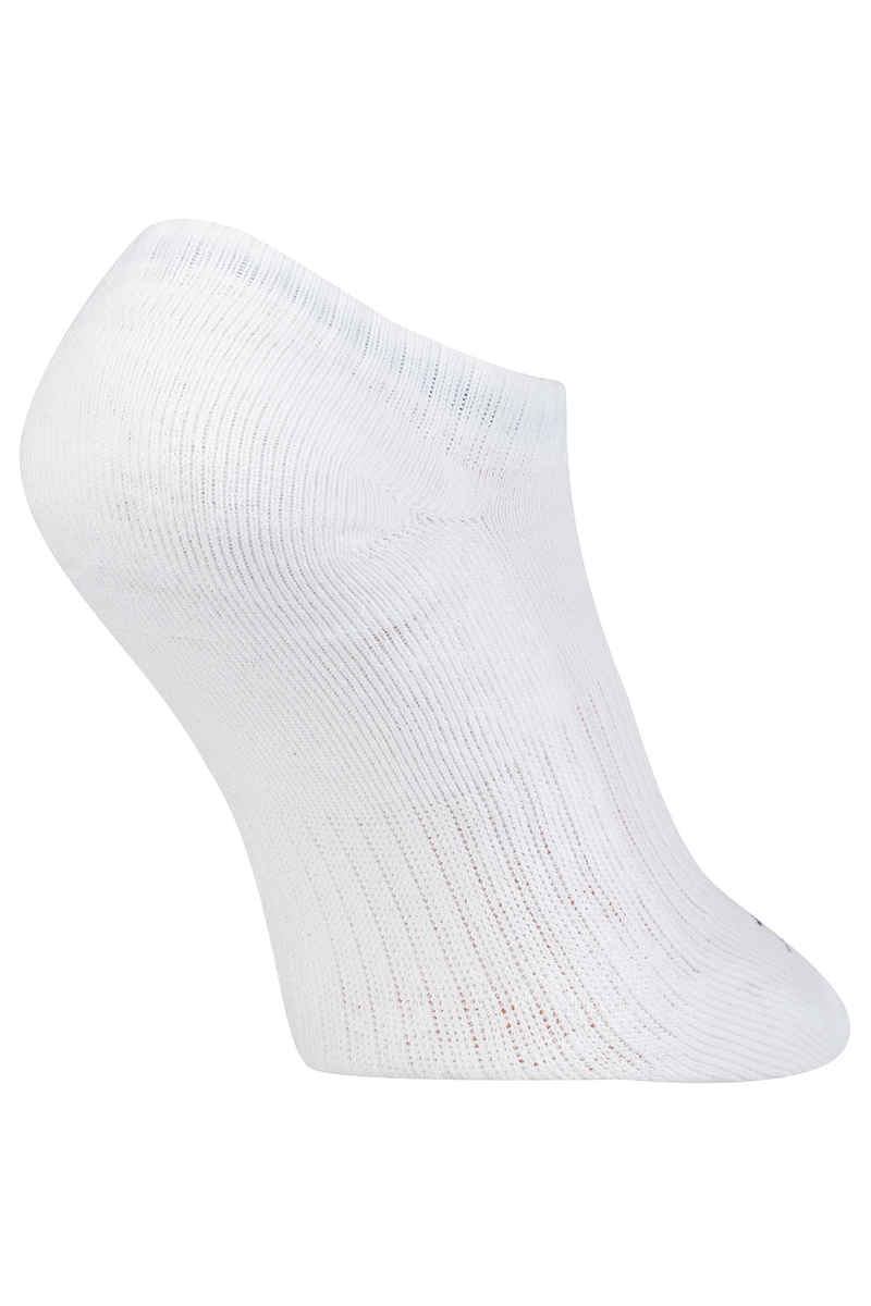 Nike SB No-Show Calcetines US 3-15 (white black) Pack de 3