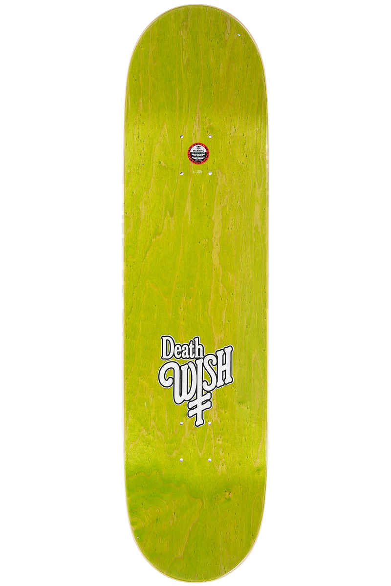 Deathwish Slash Nightmare In Emerald 8.25" Tabla (multi)