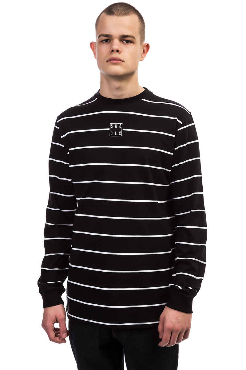 SK8DLX Stripes Longsleeve (black white)