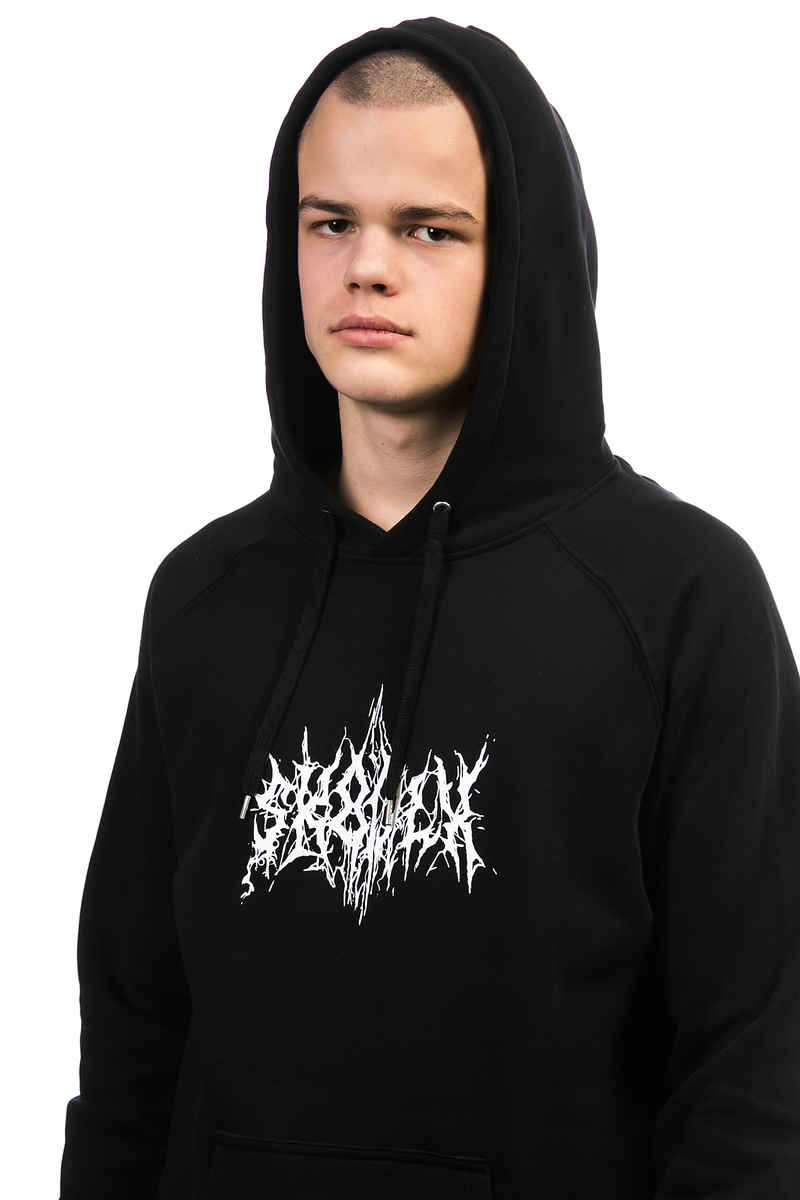 SK8DLX Metal Hoodie (black)