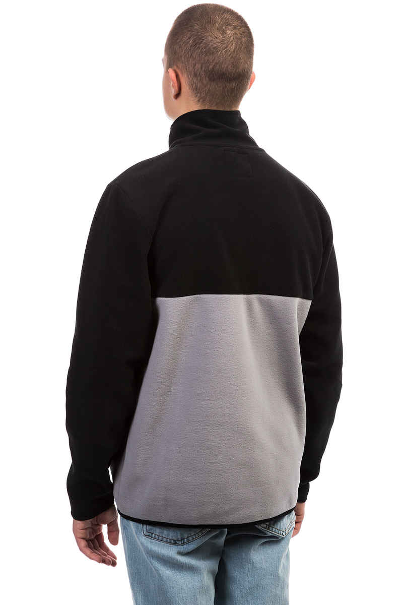 SK8DLX Square Fleece Half Zip Jersey (black grey)