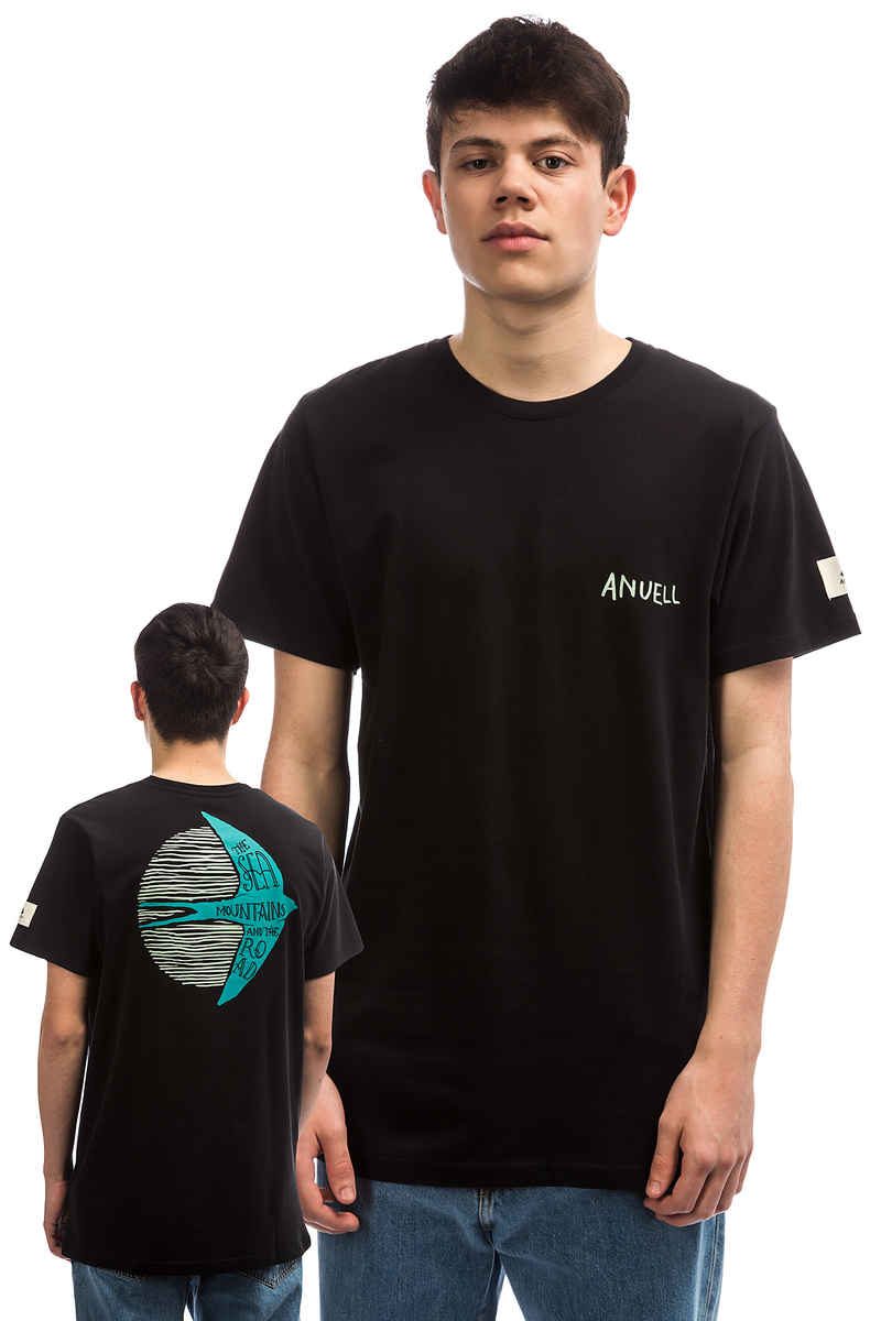 Anuell Martin T-Shirt (black mint)