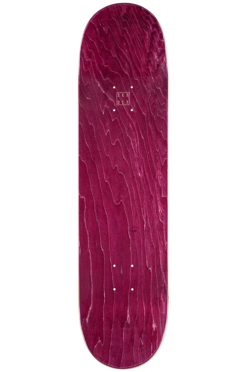 SK8DLX Two Face Series 8" Deck (white red)