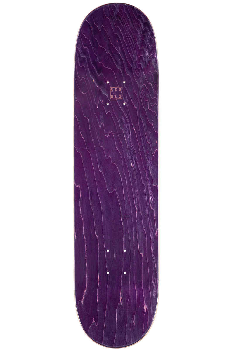 SK8DLX Two Face Series 8.375" Deck (white purple)