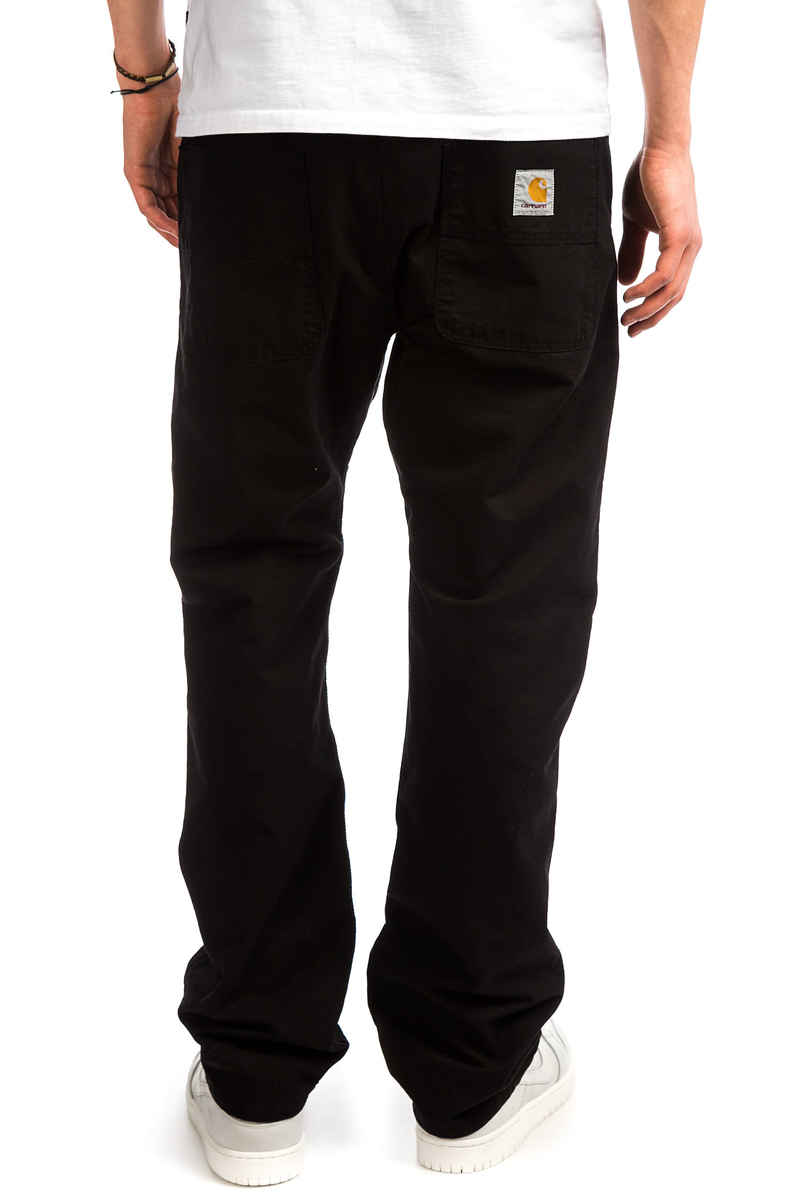 Carhartt WIP Chalk Pant Newcomb Broeken (black)