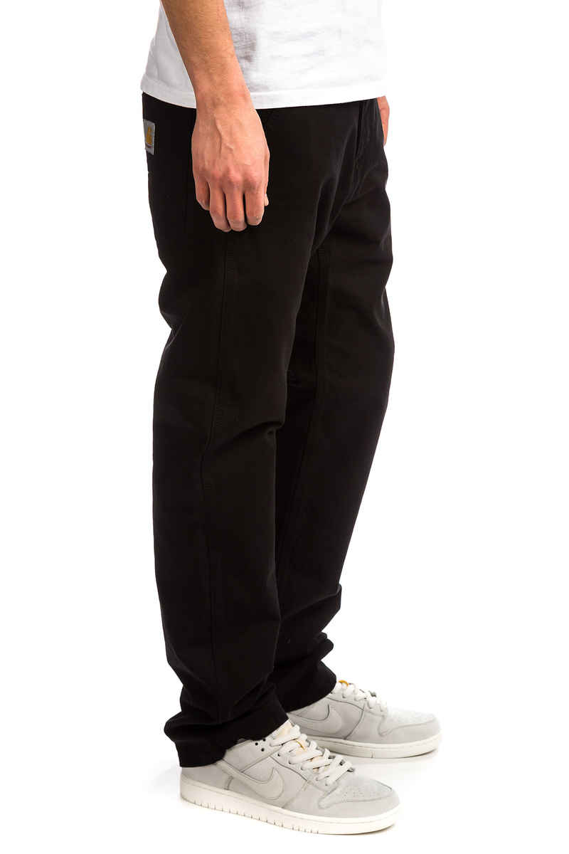 Carhartt WIP Chalk Pant Newcomb Broeken (black)