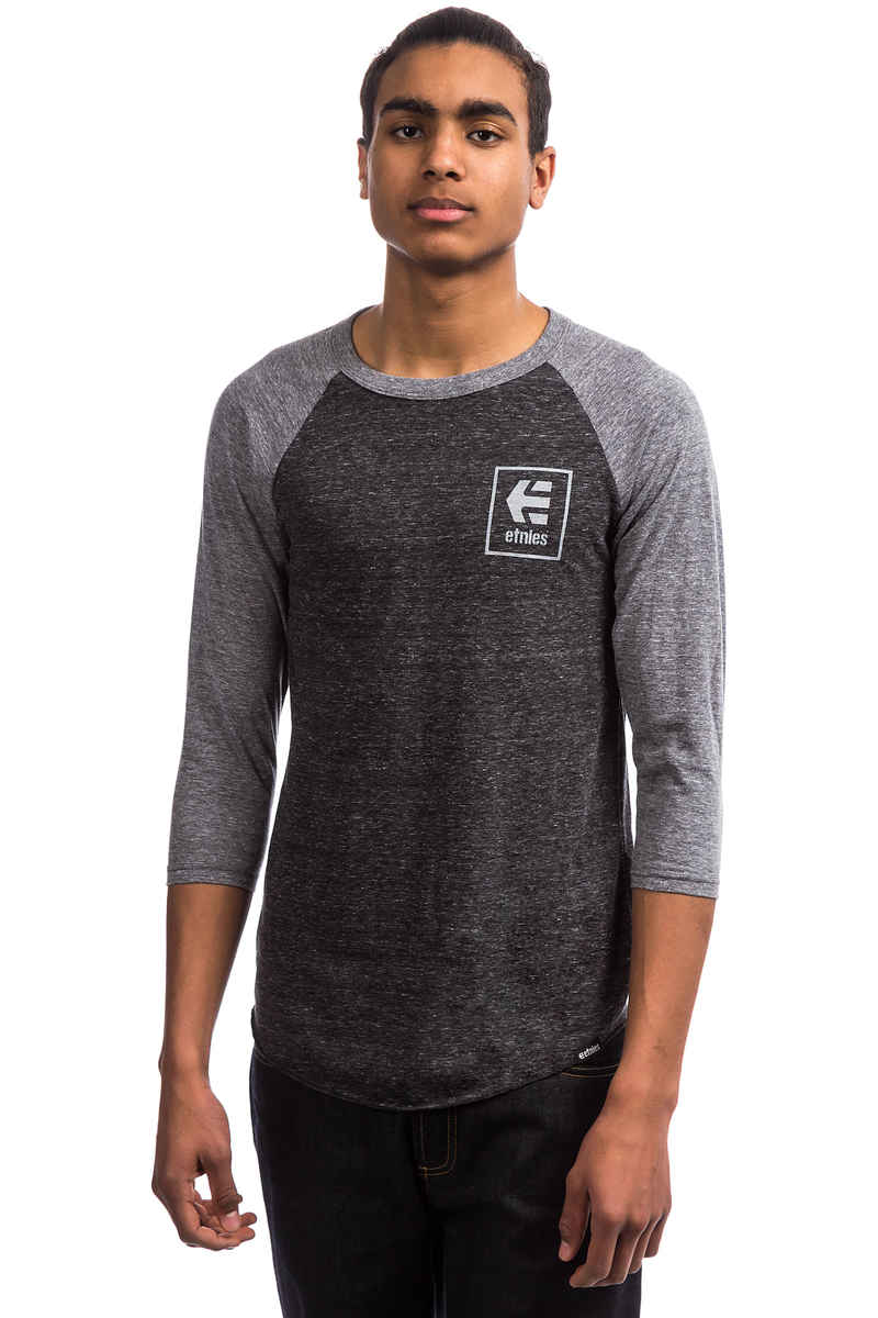 Etnies Stack Box Raglan 3/4 Longsleeve (grey heather)
