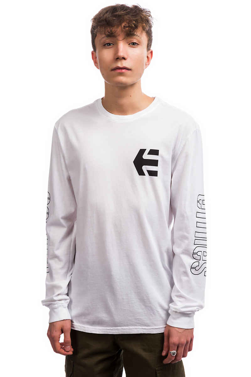 Etnies Stencil Longsleeve (white)
