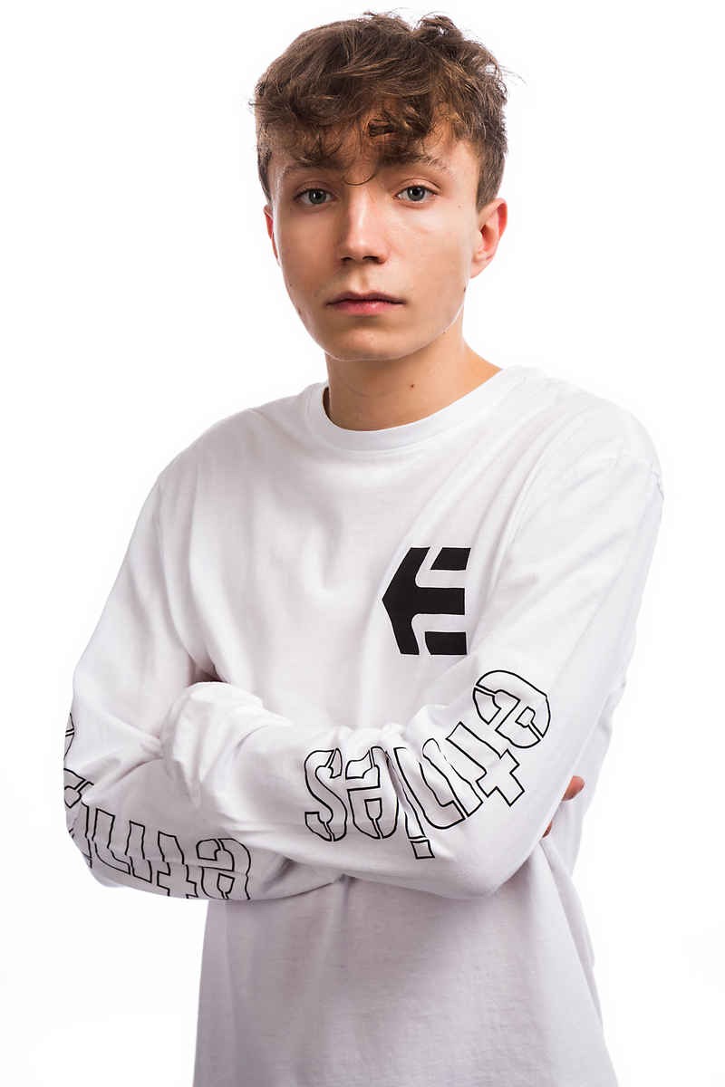 Etnies Stencil Longsleeve (white)