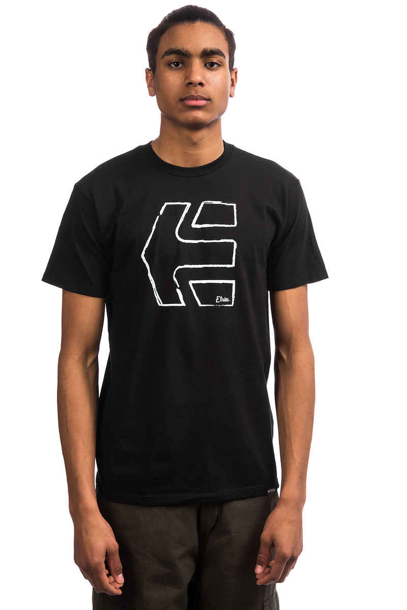 Etnies Sketch Outline Camiseta (black)