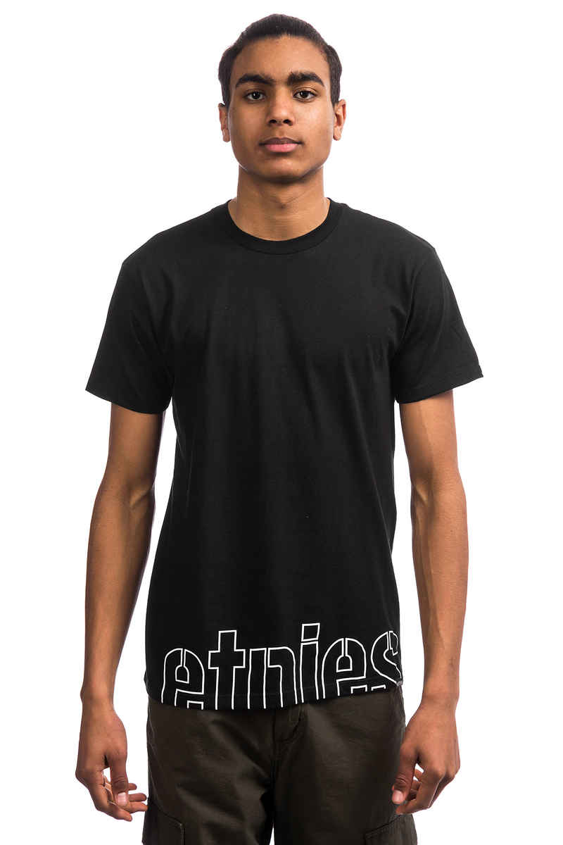 Etnies Stencil Crop T-shirt (black)