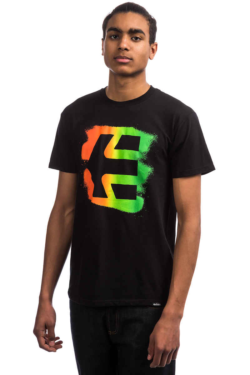 Etnies Icon Sprayed T-Shirt (black)