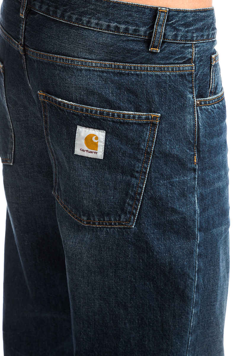Carhartt WIP Newel Pant Milton Vaqueros (blue dark shore washed)