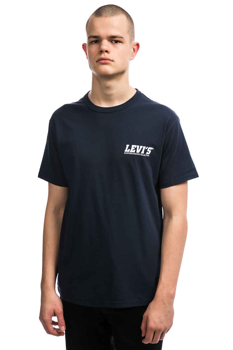 Levi's Skate Graphic Small Logo T-Shirt (navy)