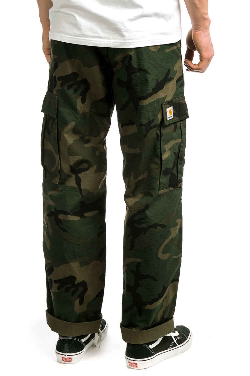 Carhartt WIP Regular Cargo Pant Columbia Hose (camo combat green rinsed)