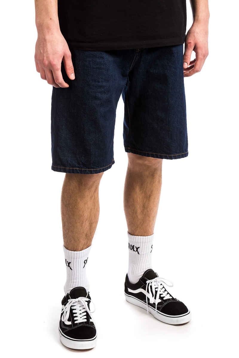 Carhartt WIP Pontiac Milton Shorts (blue rinsed)