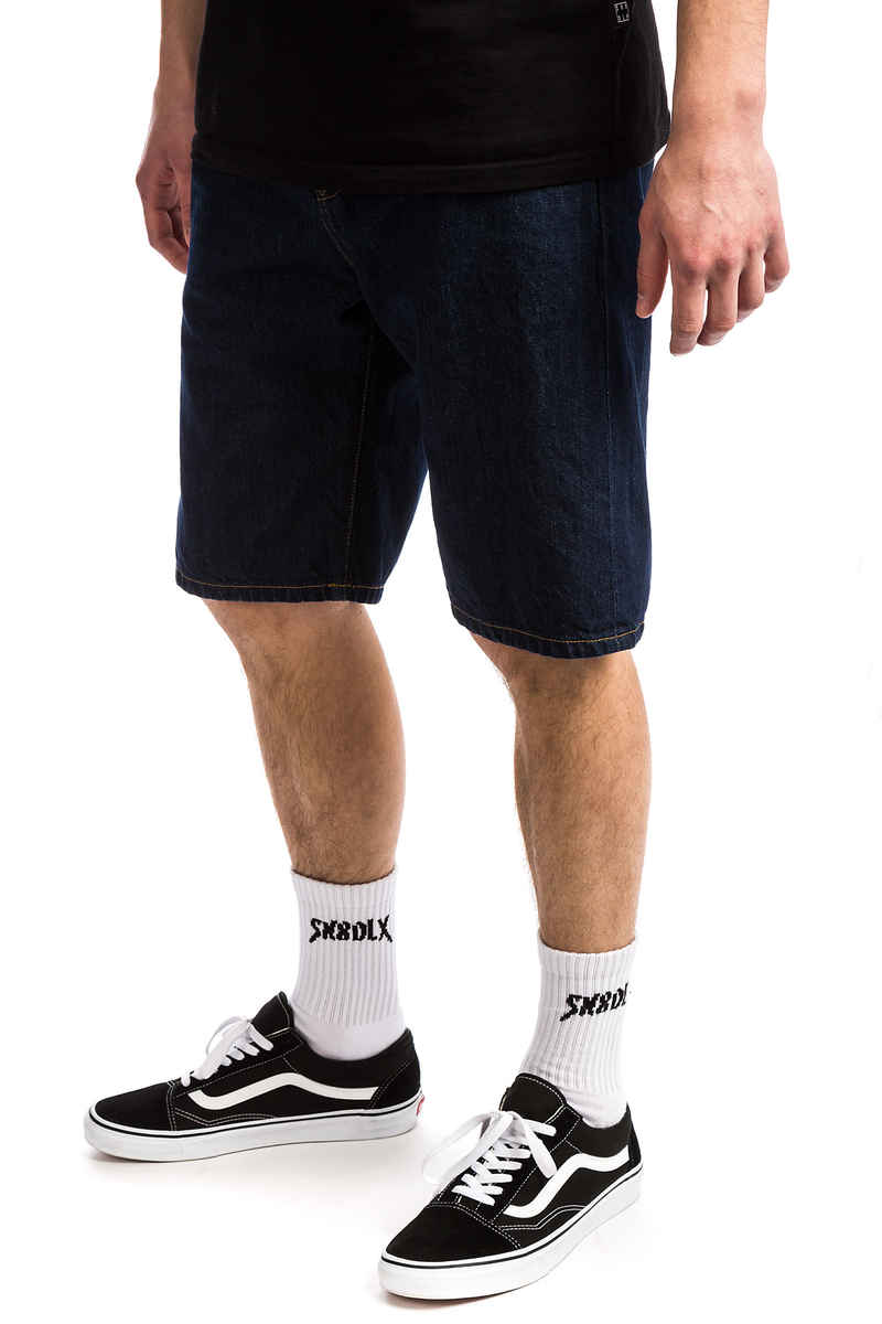 Carhartt WIP Pontiac Milton Shorts (blue rinsed)