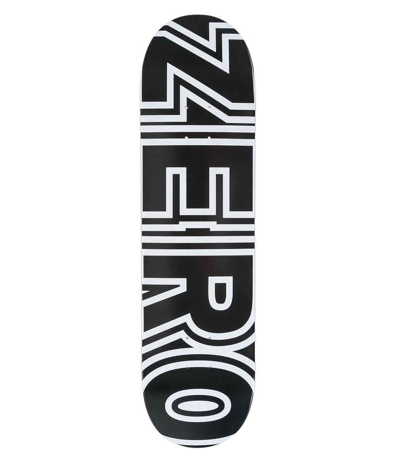 Zero Team Bold 8.25" Deck (black white)