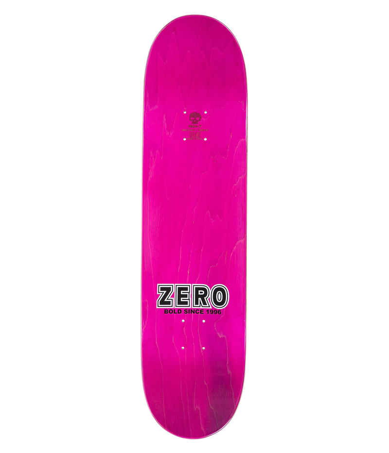 Zero Team Bold 8.25" Deck (black white)