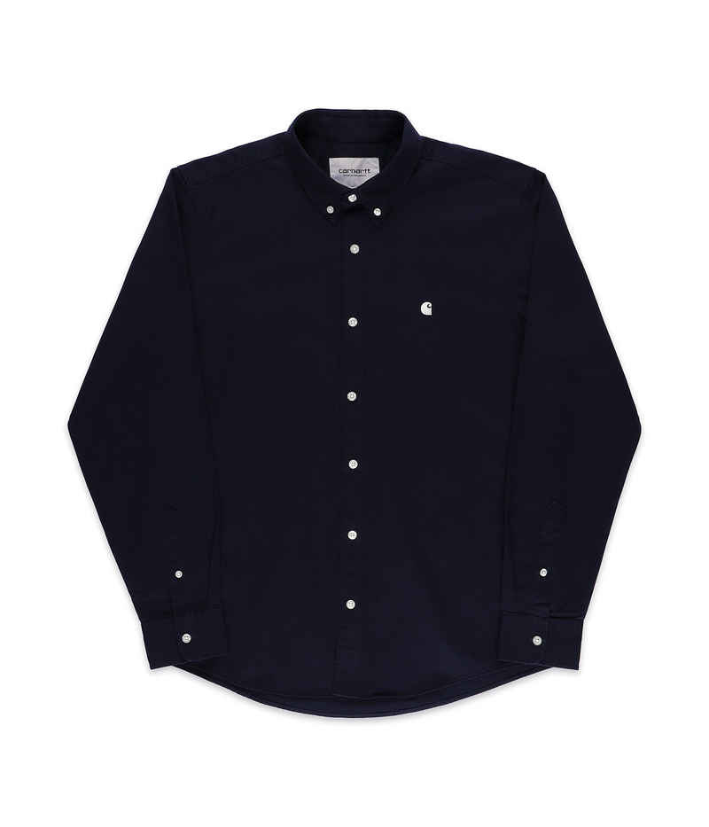 Carhartt WIP Madison Chemise (dark navy wax)